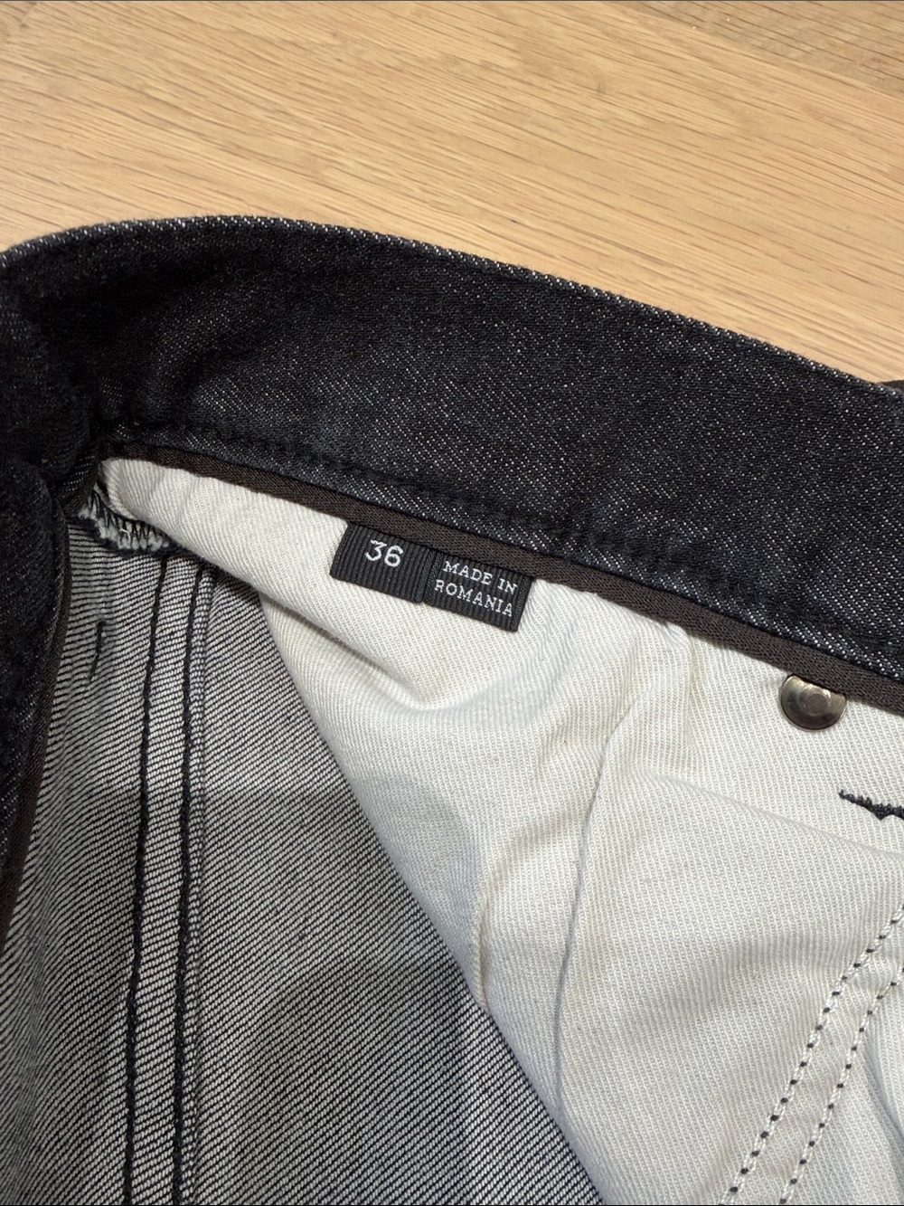 Ermenegildo Zegna 5 pocket dark wash jeans 34R (36x34) NWT - Picture 7 of 10